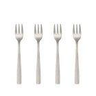 Набір виделок для торта Aida Raw Cakeforks Matte steel (14658) 4 шт (5709554146589) - зображення 1