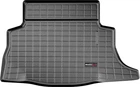 Автомобильный коврик в багажник авто Weathertech Nissan Leaf 13-17 черный Ниссан Лиф WT0025600