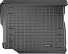 Автомобильный коврик в багажник авто Weathertech Jeep Wrangler 4d з сабв плоский по 19- черный за 2м рядом Джип Вранглер WT0032025