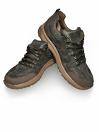 Тактические кроссовки весна - лето Military Shoes Олива 40 27 см