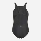 Підлітковий суцільний купальник для дівчинки Adidas Big Bars Suit G IL7276 152 Чорний (4067887687348) - зображення 2