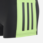 Підліткові плавки-шорти для хлопчика Adidas Cb 3S Boxer IK9655 140 Чорні (4067887329767) - зображення 3