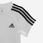 Дитячий літній комплект (футболка + шорти) для хлопчика adidas Essentials Sport Set H65817 86 Білий/Чорний (4065424189874) - зображення 5