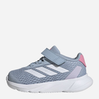 Buty sportowe dziecięce dla dziewczynki na rzepy Adidas Duramo Sl El I IF6107 26 Błękitne (4066766778559) - obraz 4