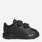 Tenisówki chłopięce na rzepy adidas Advantage Cf I ID5285 26 Czarne (4066765029218)