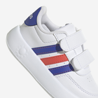 Tenisówki chłopięce na rzepy Adidas Breaknet 2.0 Cf I ID5278 23 Białe (4066766586093) - obraz 7