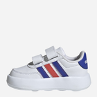 Tenisówki chłopięce na rzepy Adidas Breaknet 2.0 Cf I ID5278 26 Białe (4066766586161) - obraz 3