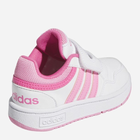 Дитячі кеди для дівчинки Adidas Hoops 3.0 Cf I IG3719 24 Білі (4066765415974) - зображення 4