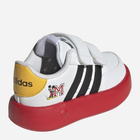 Tenisówki chłopięce na rzepy Adidas Breaknet Mickey 2.0 ID8021 24 Białe (4066759168572) - obraz 5