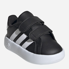 Дитячі кеди для хлопчика Adidas Grand Court 2.0 Cf ID5272 22 Чорні (4066765031235) - зображення 2