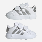 Дитячі кеди для дівчинки Adidas Grand Court 2.0 Cf ID5274 24 Білі (4066765034984) - зображення 10