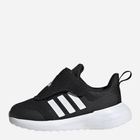 Buty sportowe chłopięce na rzepy Adidas Fortarun 2.0 Ac I IG2555 27 Czarne (4066756724146) - obraz 3