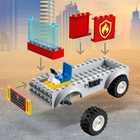 Zestaw konstrukcyjny LEGO City Wóz strażacki z drabiną 88 elementów (60280) - obraz 8