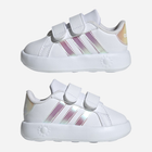 Дитячі кеди для дівчинки Adidas Grand Court 2.0 Cf ID5265 25 Білі (4066759487260) - зображення 10