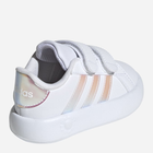 Tenisówki dziecięce dla dziewczynki na rzepy Adidas Grand Court 2.0 Cf ID5265 27 Białe (4066759487246) - obraz 5