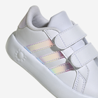 Tenisówki dziecięce dla dziewczynki Adidas Grand Court 2.0 Cf I ID5265 26 Białe (4066759487307) - obraz 8