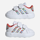 Tenisówki dziecięce dla dziewczynki na rzepy Adidas Grand Court 2.0 Cf IG6498 27 Białe (4066766671171) - obraz 10