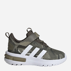 Buty sportowe chłopięce na rzepy Adidas Racer Tr 23 El I ID8362 26.5 Khaki (4066759491298) - obraz 1