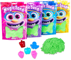 Кинетический песок Strateg Magic sand в пакете зеленый 0.5 кг (39403-2) (4823113865153)