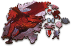 Puzzle drewniane Trefl Wood Craft Origin: Starożytny Czerwony Smok 500+1 elementów (5900511201819) - obraz 3