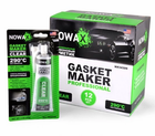Герметик силіконовий прозорий NOWAX GASKET MAKER CLEAR (+290С) 85гр (628704)