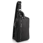 Сумка-слинг мужская кожаная Tiding Bag 9801A