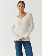 Пуловер жіночий Tatuum Bori T2404.089 L Білий (5900142304576) - зображення 1