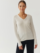 Пуловер жіночий Tatuum Tesso T2404.090 L Білий (5900142308123) - зображення 1