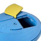 Контейнер для утилизации медицинских отходов 25 л, вторичный пластик, синий - изображение 3