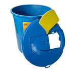Контейнер для утилизации медицинских отходов 25 л, вторичный пластик, синий - изображение 4