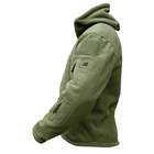 Флісова кофта тактичний Kombat UK Recon Hoodie S Оливковий (1000-kb-rh-olgr-s) - зображення 3