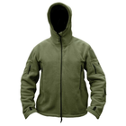 Флісова кофта тактичний Kombat UK Recon Hoodie S Оливковий (1000-kb-rh-olgr-s) - зображення 4