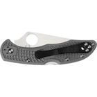 Нож Spyderco Delica 4 Flat Ground Черный (1013-87.01.35) - изображение 3