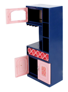 Набір кухонних меблів для ляльок Mega Creative з аксесуарами Синьо-рожевий (5908275188971) - зображення 7
