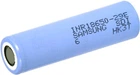 Аккумулятор Samsung 18650 Li-Ion INR18650-29E (SDI-6), 2900mAh, 8.25A, 4.2/3.65/2.5V, Blue (YT17370)