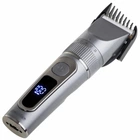 Машинка акумуляторная для стрижки волос Mesko MS 2843 USB с 4-мя насадками Серебристый