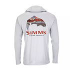 Худі Simms Tech Hoody - Artist Series Trout Logo Flame/Sterling M (13521-859-30 / 2241321)
