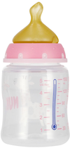 Пляшечка для годування Nuk First Choice з індикатором температури 0-6 місяців Рожева 150 мл (5000005278881) - зображення 2