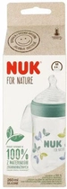 Пляшечка для годування Nuk For Nature M з силіконовою соскою Зелена 260 мл (4008600441168) - зображення 2