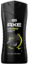 Набір косметики для догляду Est Axe Black Remixed Гель для душу 250 мл + Дезодорант 150 мл + Лосьйон після гоління 100 мл + Косметичка (8720182750310) - зображення 2