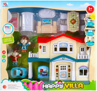 Ляльковий будиночок Mega Creative Happy Villa з аксесуарами (5908275185208) - зображення 1