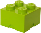 Pojemnik do przechowywania LEGO Storage Brick 4 Jasnozielony (40031220) - obraz 1