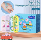 Пластырь детский цветной Свинка Пеппа водонепроницаемый 120 шт. - изображение 3