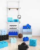 Контейнер для зберігання LEGO Storage Brick 4 Блакитний (40031736) - зображення 4