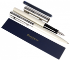 Набір Waterman Allure Deluxe White Кулькова ручка + Пір'яна ручка Сині (5000005076326) - зображення 5