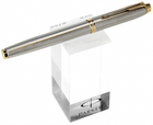 Zestaw Waterman Allure Deluxe Steel Gold Długopis + Pióro wieczne Niebieskie (5000005076432) - obraz 3