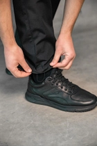 Штани чоловічі карго модель SLAVA чорні розмір 40/32 + подарунок шеврон "ПОЛІЦІЯ" розміром 12*2,5 см - зображення 5