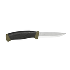 Нож Morakniv Companion stainless steel olive green оливковый - изображение 2