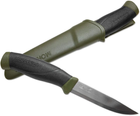 Нож Morakniv Companion stainless steel olive green оливковый - изображение 7