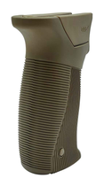 Пистолетная рукоятка DLG Tactical (DLG-180) для АК (полимер) обрезиненная, койот - изображение 4